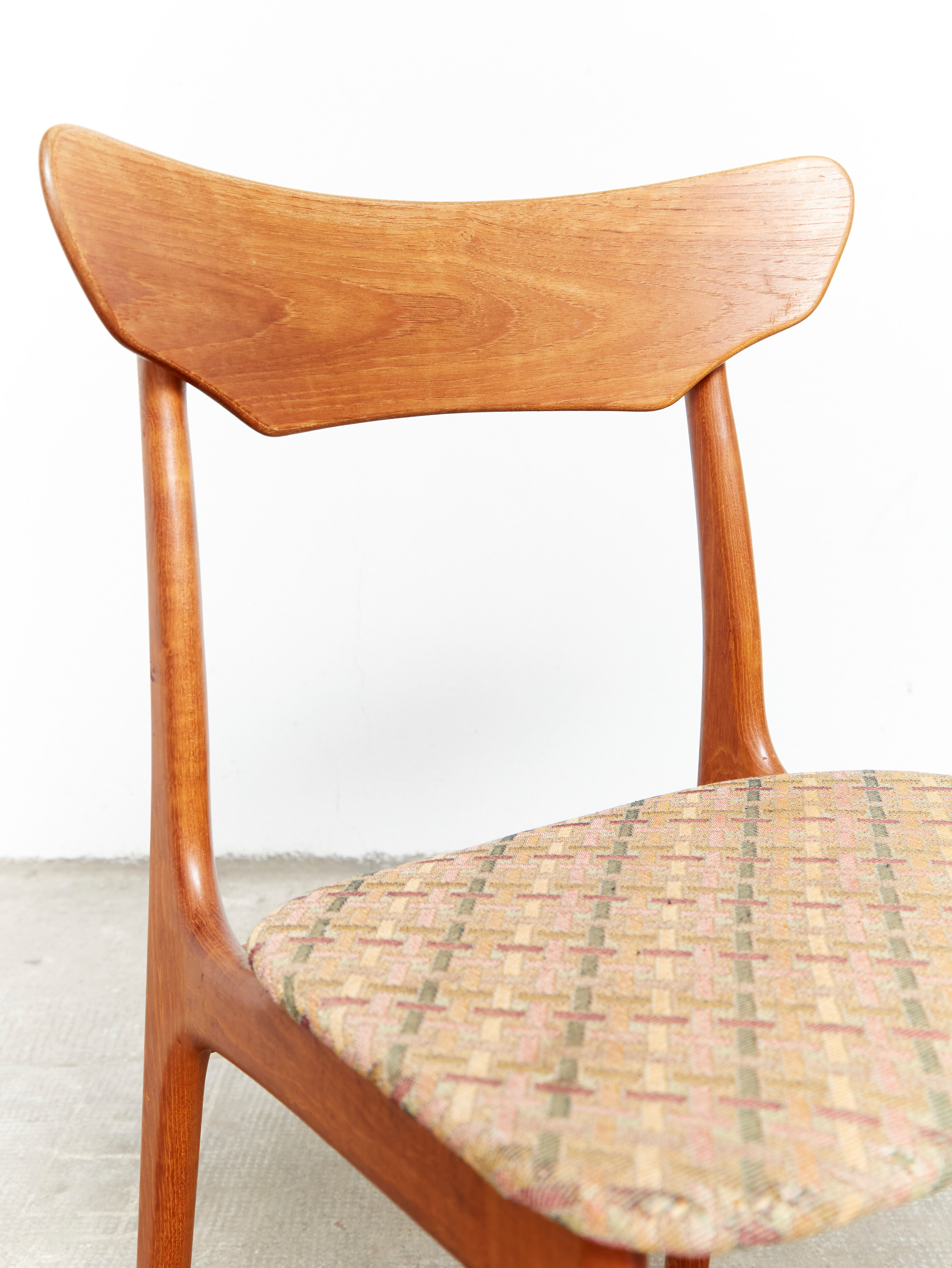 Schienning & Elgaard dining chairs, set of four