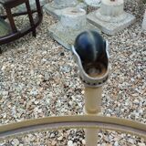 Old vintage rolling serving table