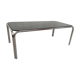 Vintage coffee table chrome and smoked glass