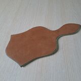 Beveled hand mirror