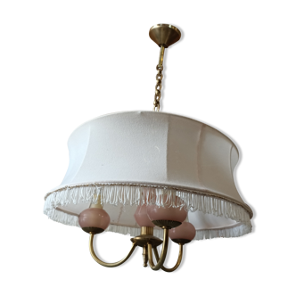 Lustre opaline vintage