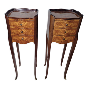 Paire de tables de chevet