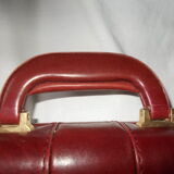 Leather briefcase-case