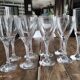 Ensemble de 9 verres vintages assortis de 3 tailles différentes