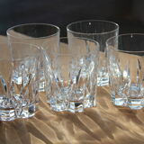 5 chivas Regal engraved vintage whiskey glasses