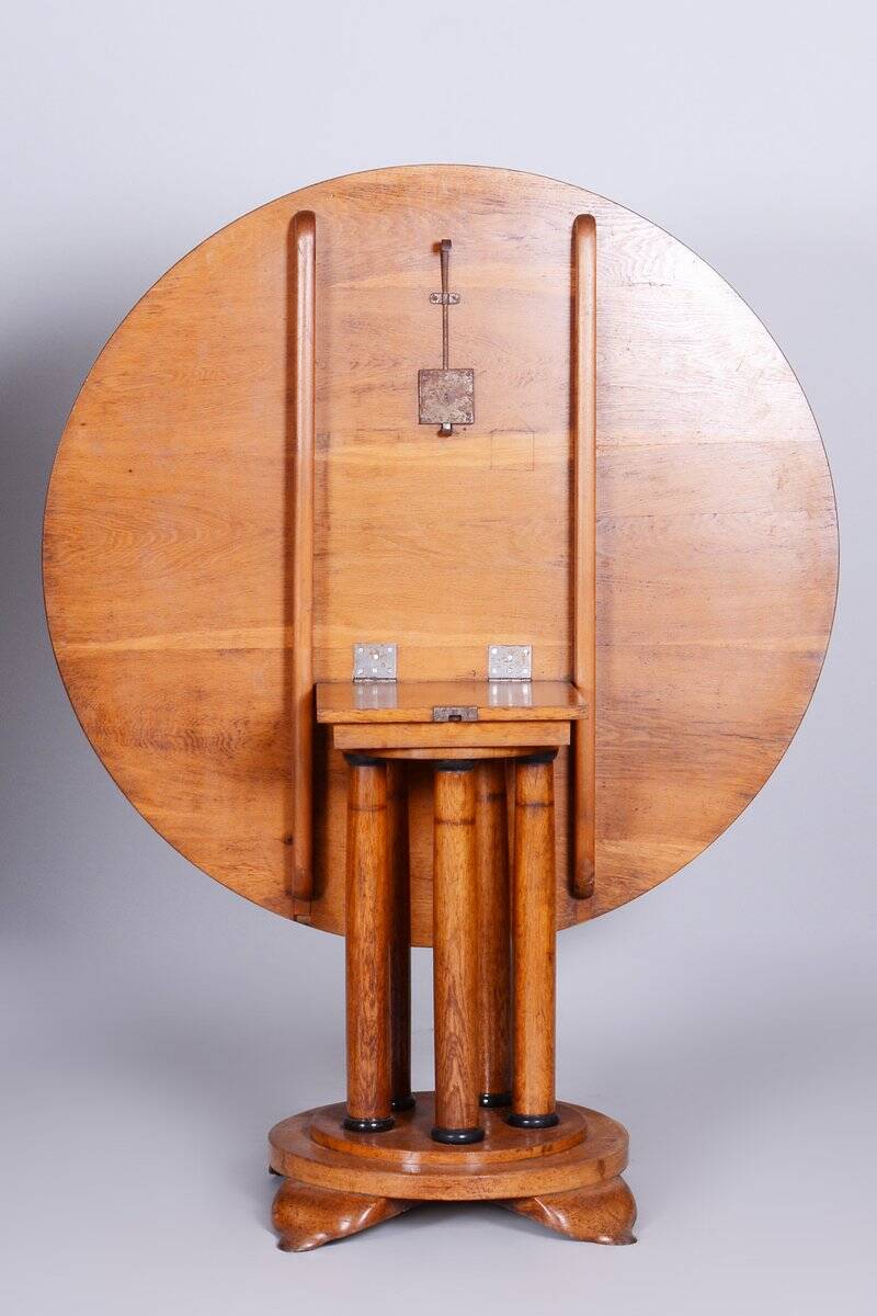 Biedermeier Dining Table in Oak, Austria, 1830s