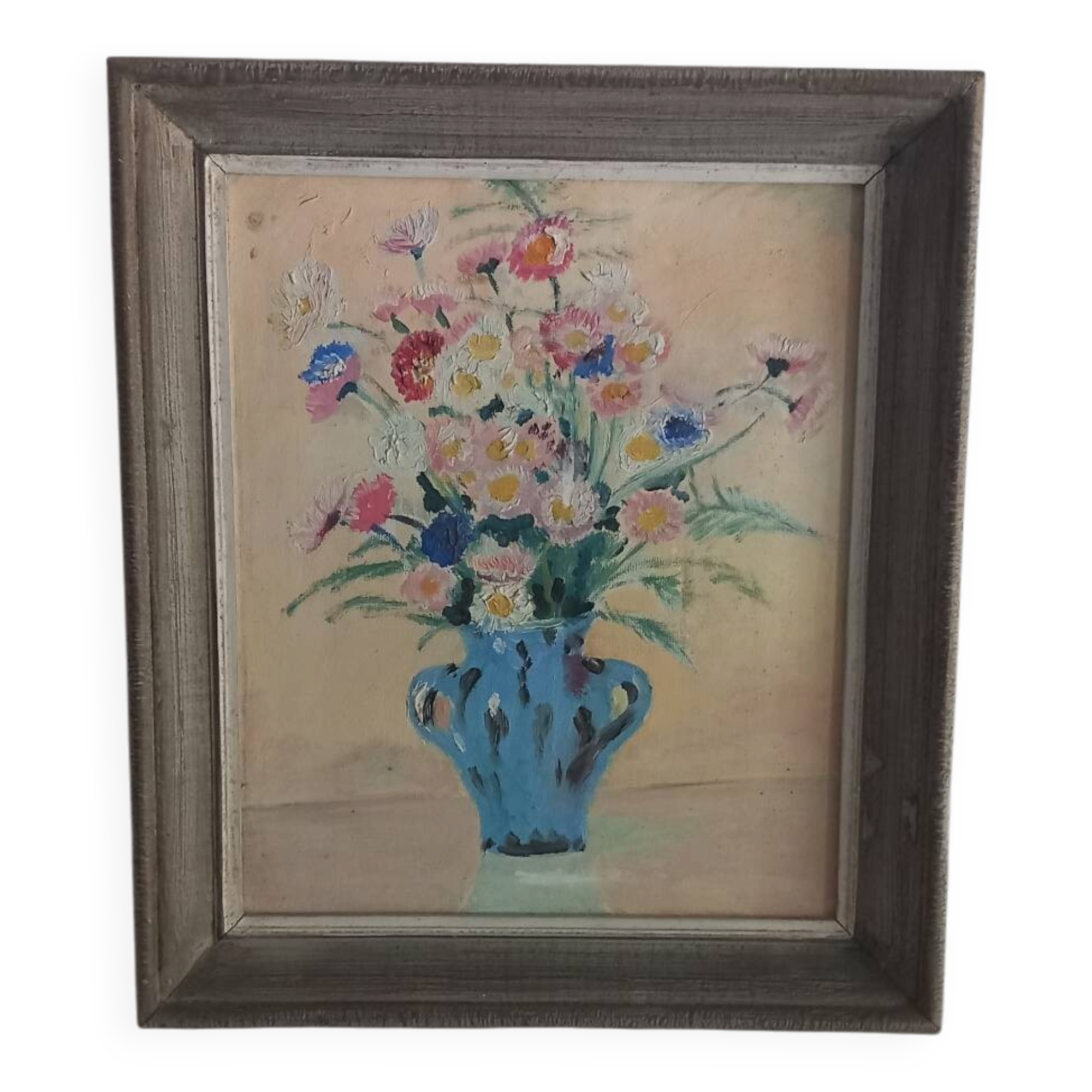 Vintage Still Life – Flower Bouquet - Daler Board Panel 1950