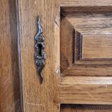 Solid oak cabinet