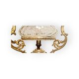 Neo-Louis XV style chandelier - Brass and blown glass