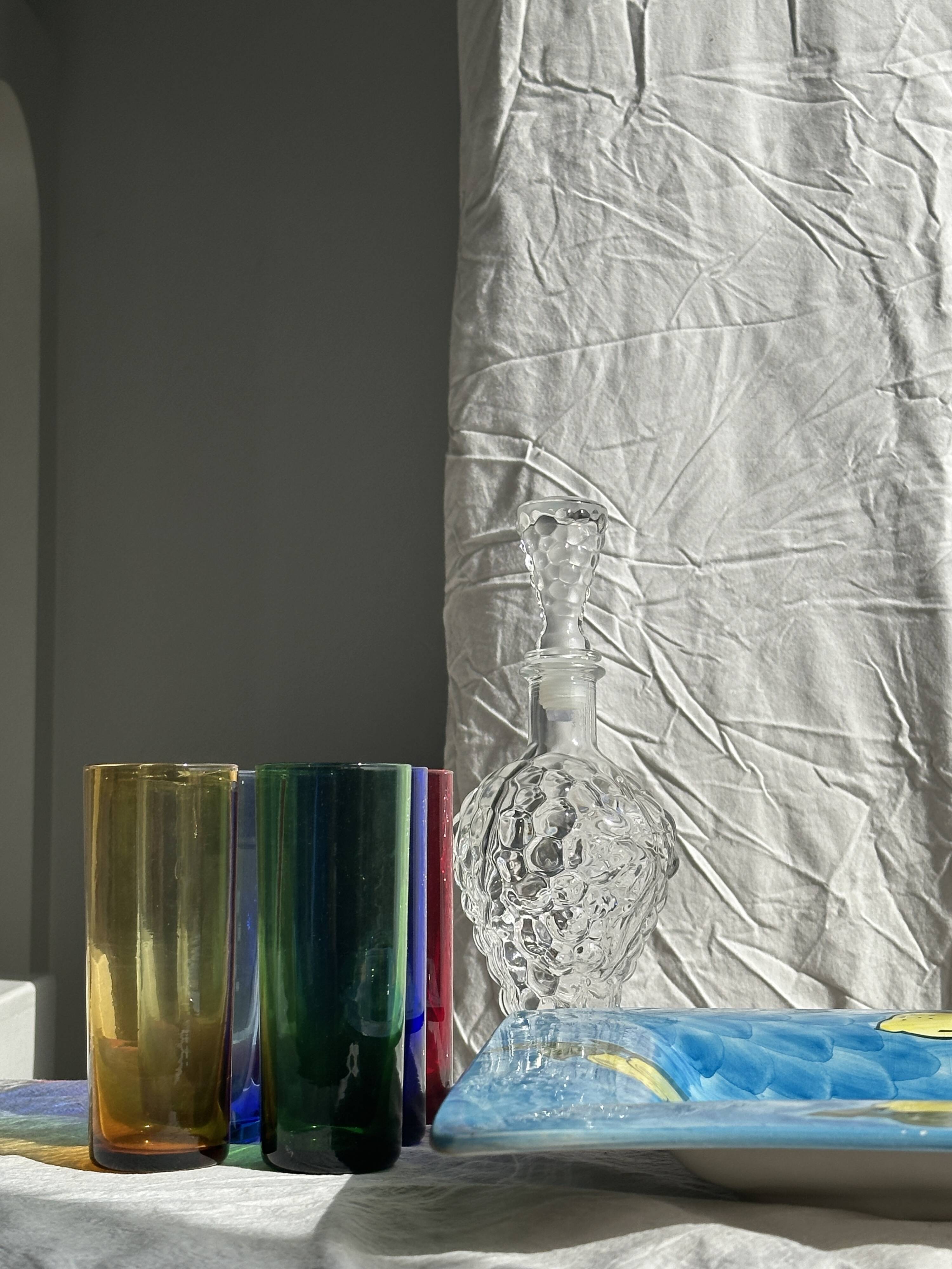 Large square dish with lemon pattern 33cm Aleya Slim