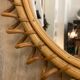 Rattan mirror 40cm