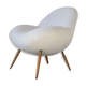 Lounge chair with boucle fabric by Fritz Neth for Correcta, 1950s