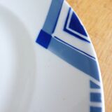 Assiette plates, Moulin des Loups et Hamage, modèle Pax