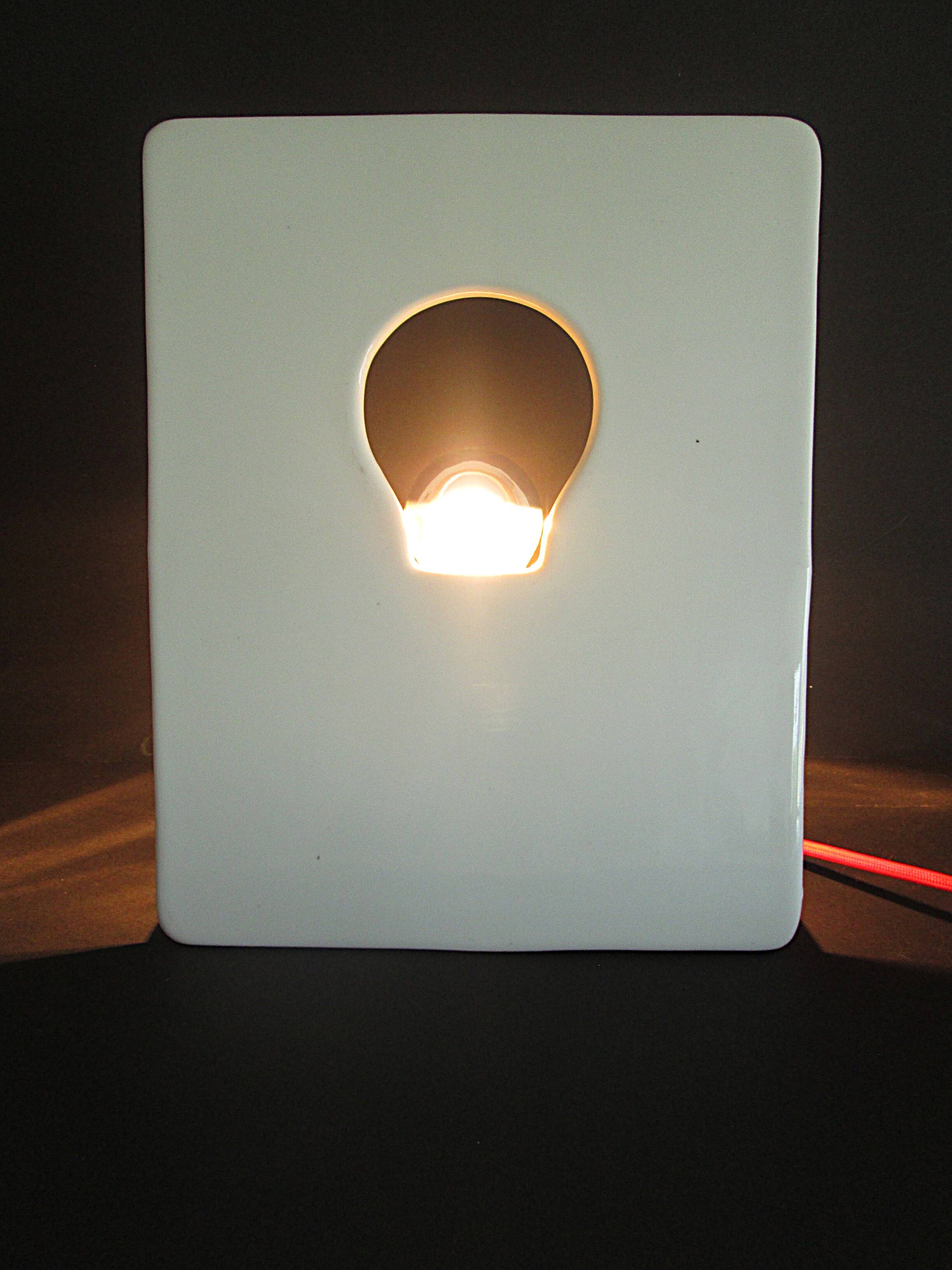 Postmodern Ceramic "Silhouette" Table Lamp by Pol’s Potten, c. 2000