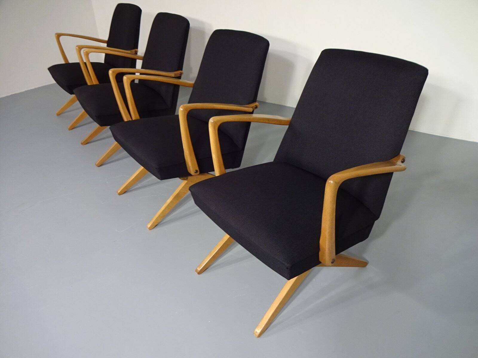 Mid-Century Scissor Chair from Knoll, Germany, 1950s