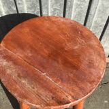 Rustic rustic natural wood stool
