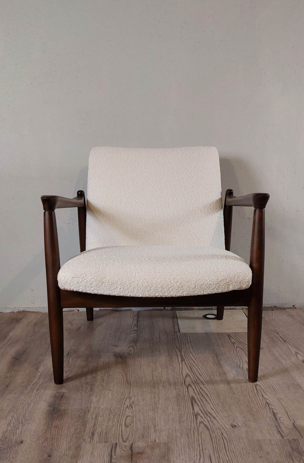 Pair of Armchairs Edmund Homa model GFM-64, Polish vintage 1970s