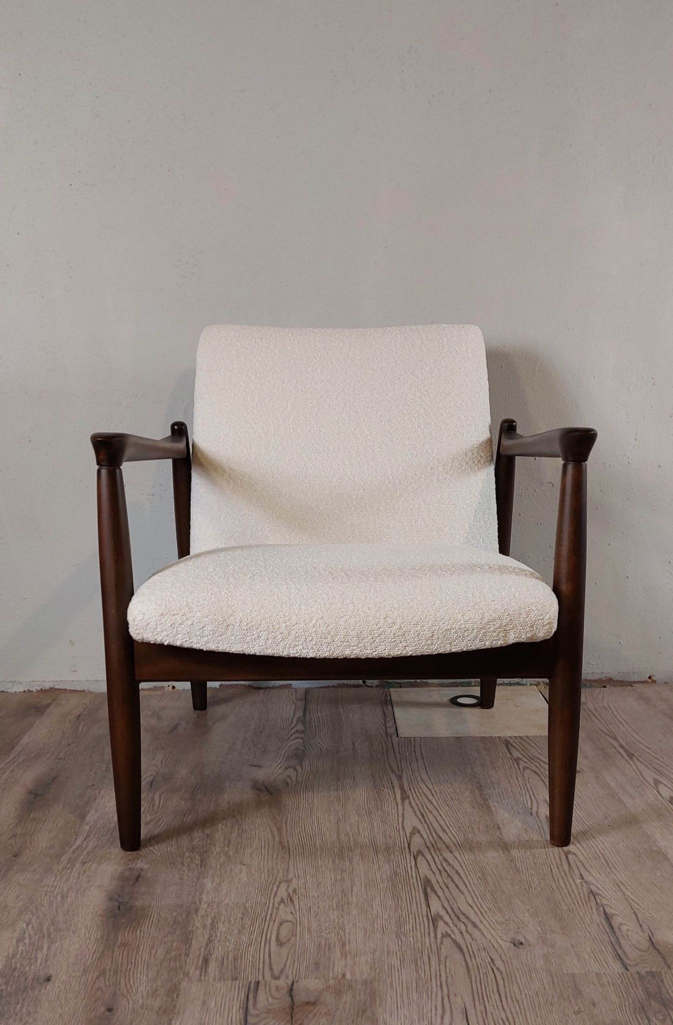 Pair of Armchairs Edmund Homa model GFM-64, Polish vintage 1970s