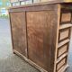 Commode espagnole rénovée en bois massif Navarro Argudo