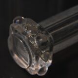Lot of 10 Mid Century Val Saint Lambert Crystal Knife Rests