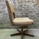 Vintage Scandinavian style swivel office chair
