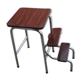 Stool stool 3 market in vintage formica