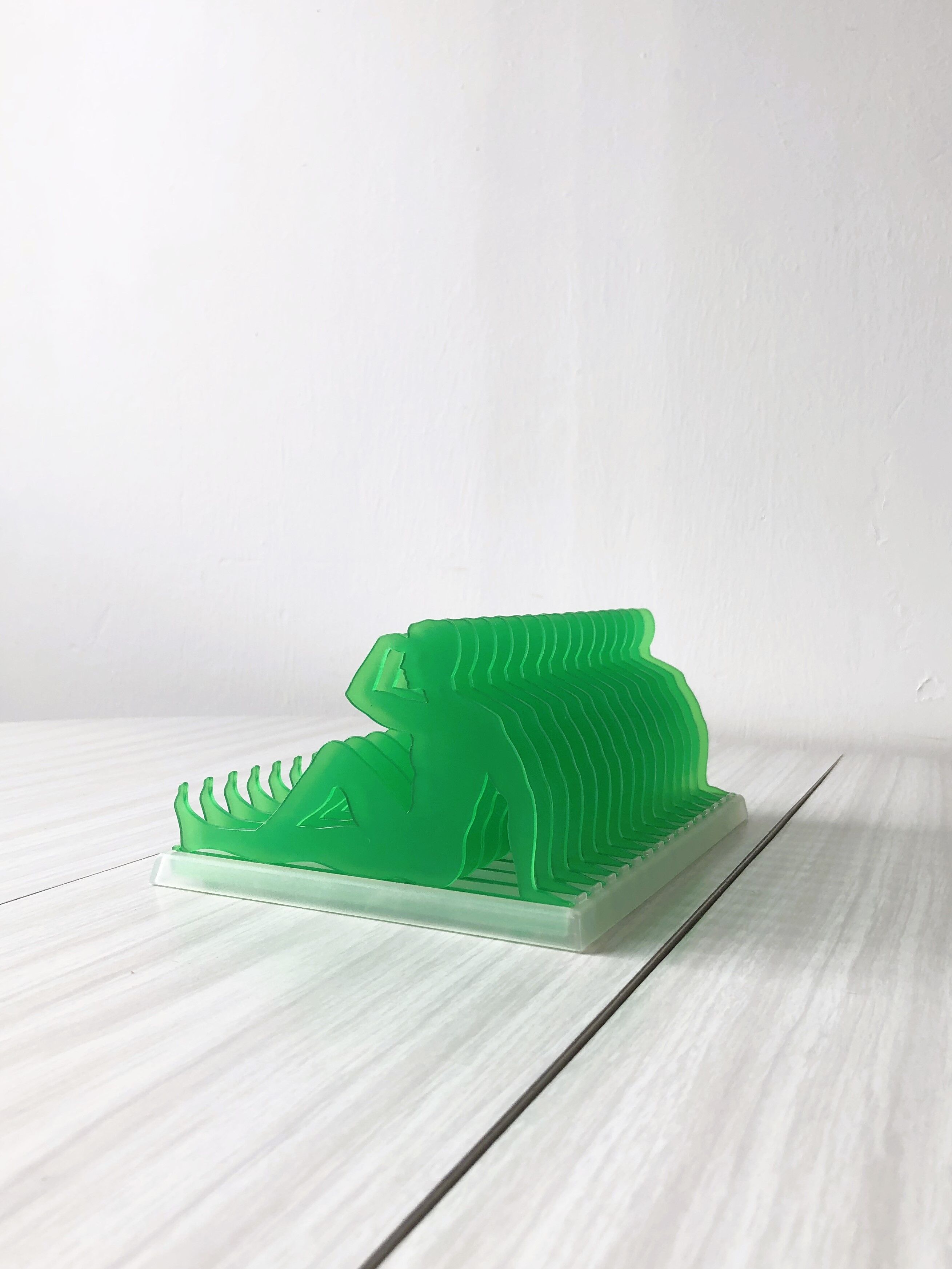 Green vinyl storage 90s', Peter Solomon SALLY