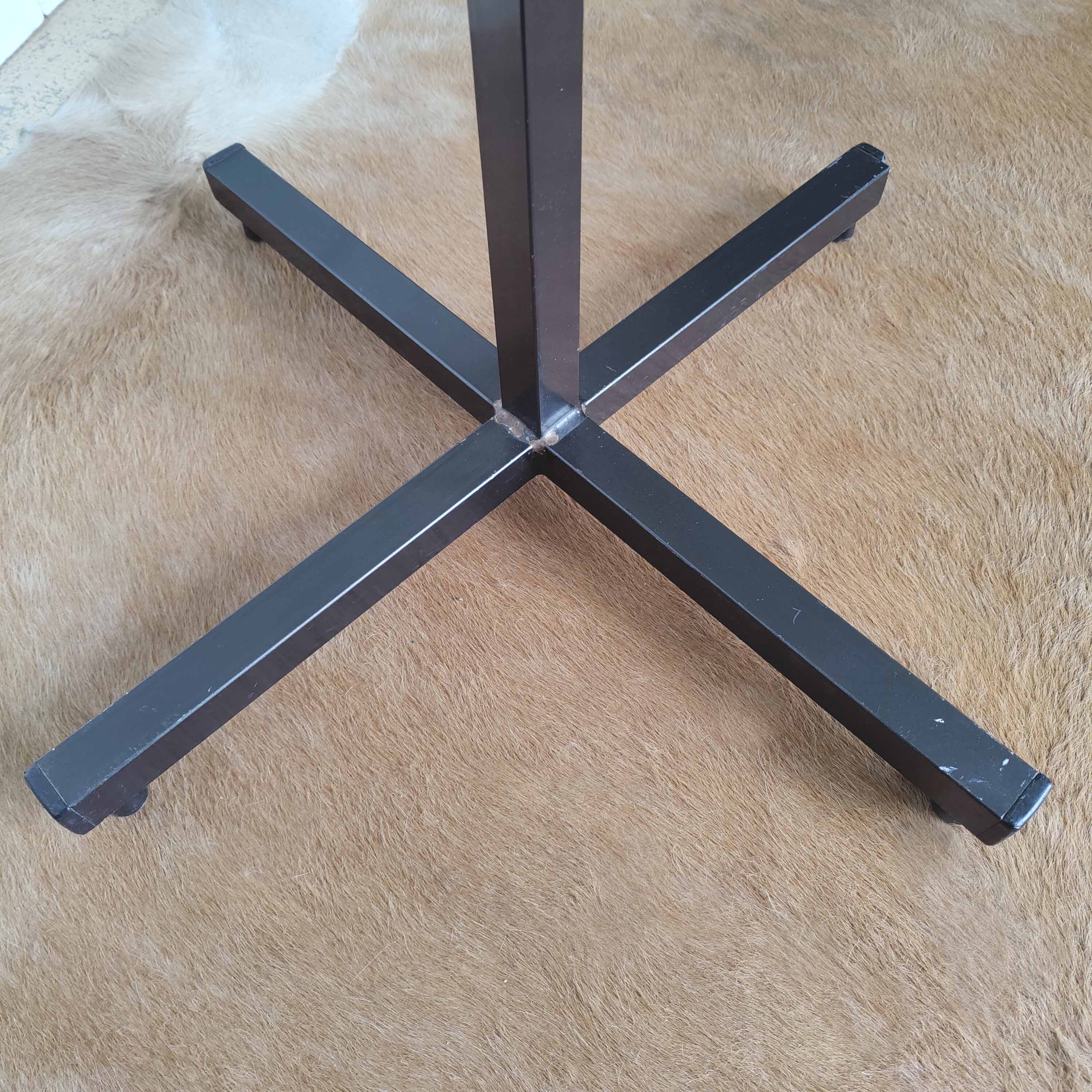 Coat rack on vintage stand