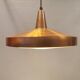 Older hanging lamp, in thin copper, Danish and estimated from the 1960s