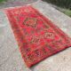 Tapis berbère marocain vintage Boujaad de Khenifra 250x120 cm