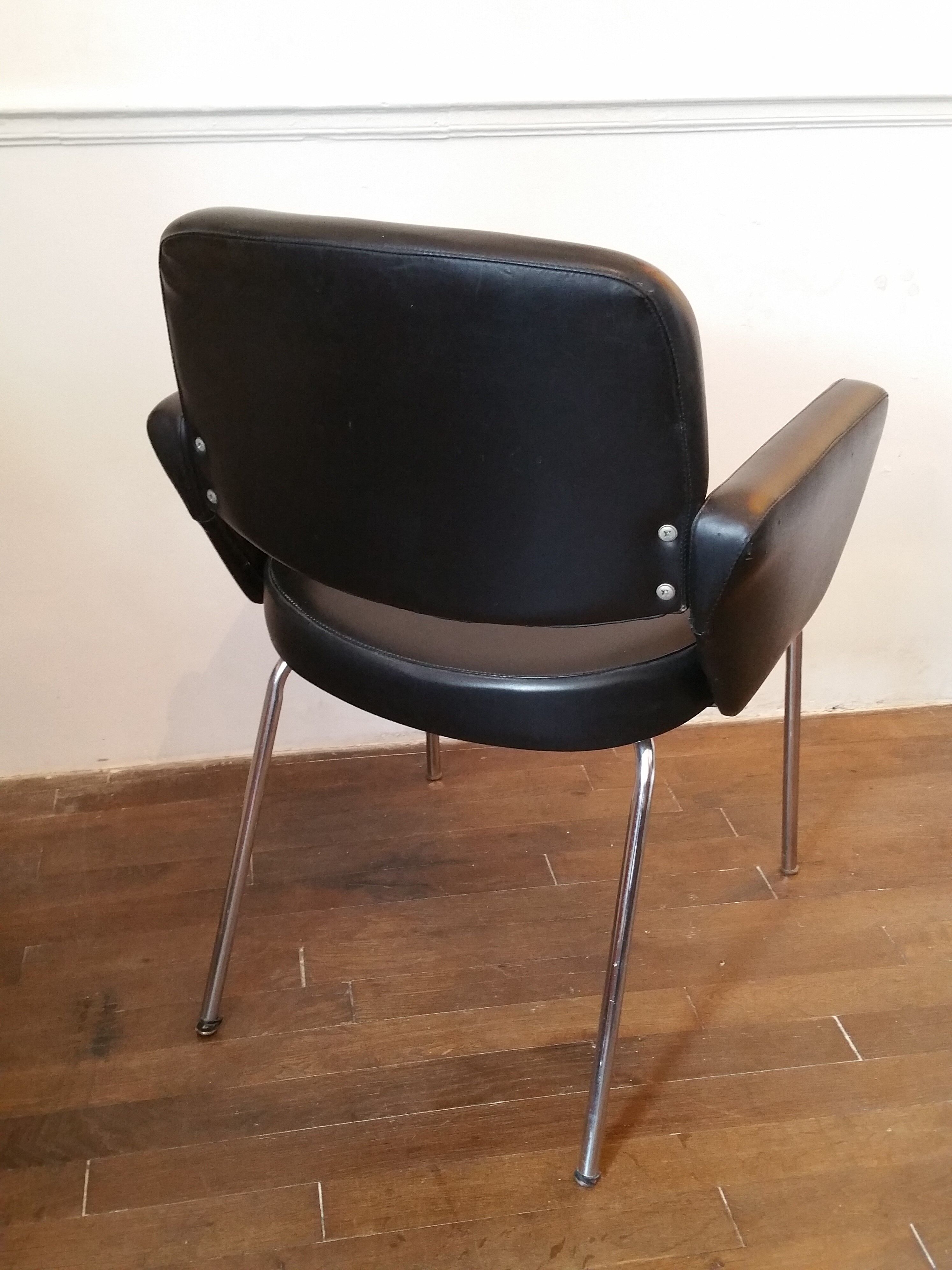 Paire de fauteuils 70's