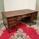 Mazarin desk in Louis XIII style made of solid oak.