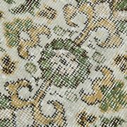 6x10 Brown & Beige Floral Pattern Vintage Rug, 196x325Cm