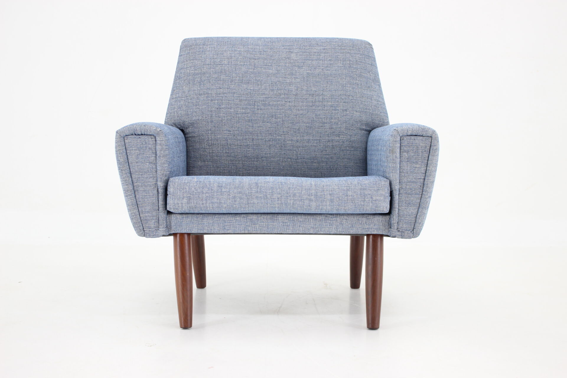1960s Danish Teak Armchair -Newly upholstered