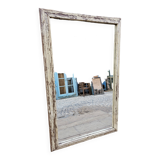 Burmese teak mirror