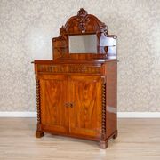 End of 19th Century Light Brown Eclectic Buffet in Walnut