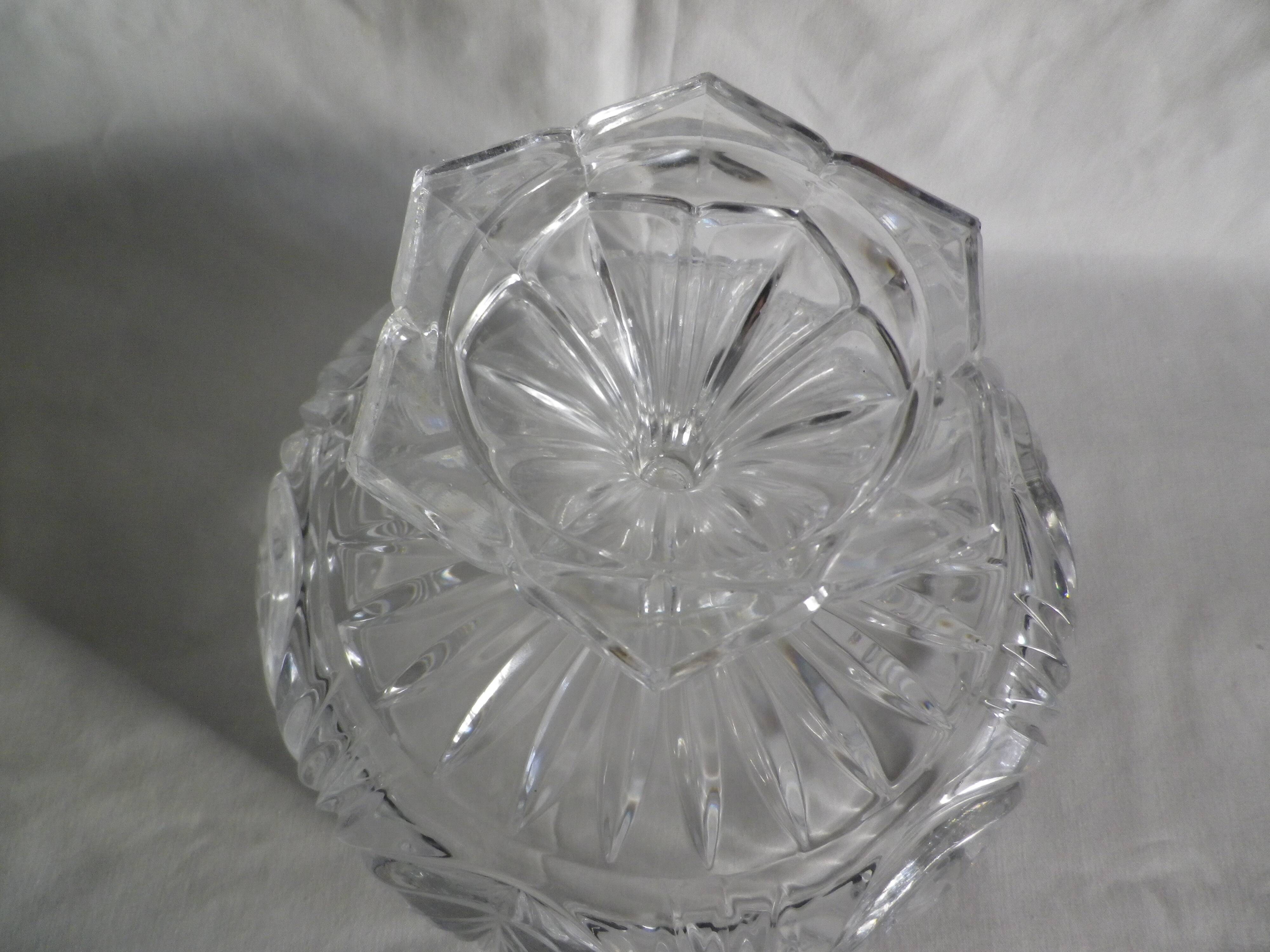 crystal fruit bowl