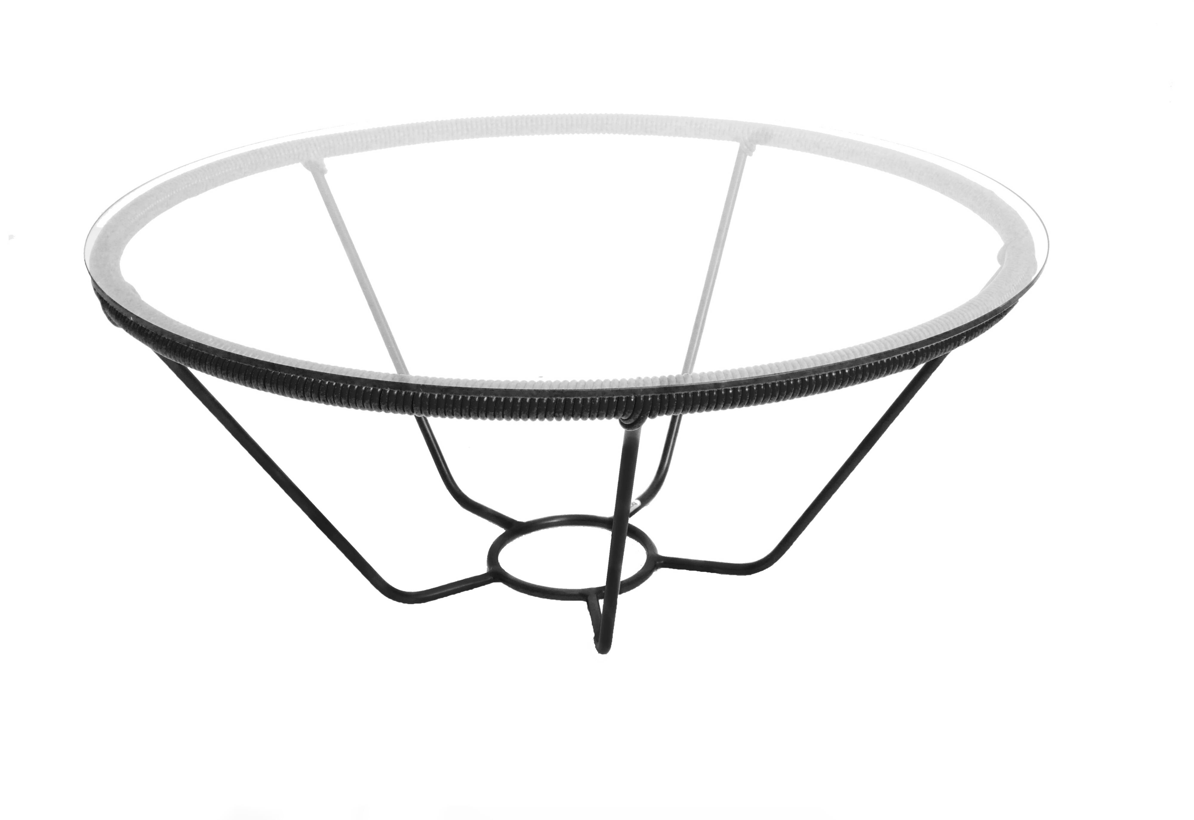 Mila black coffee table