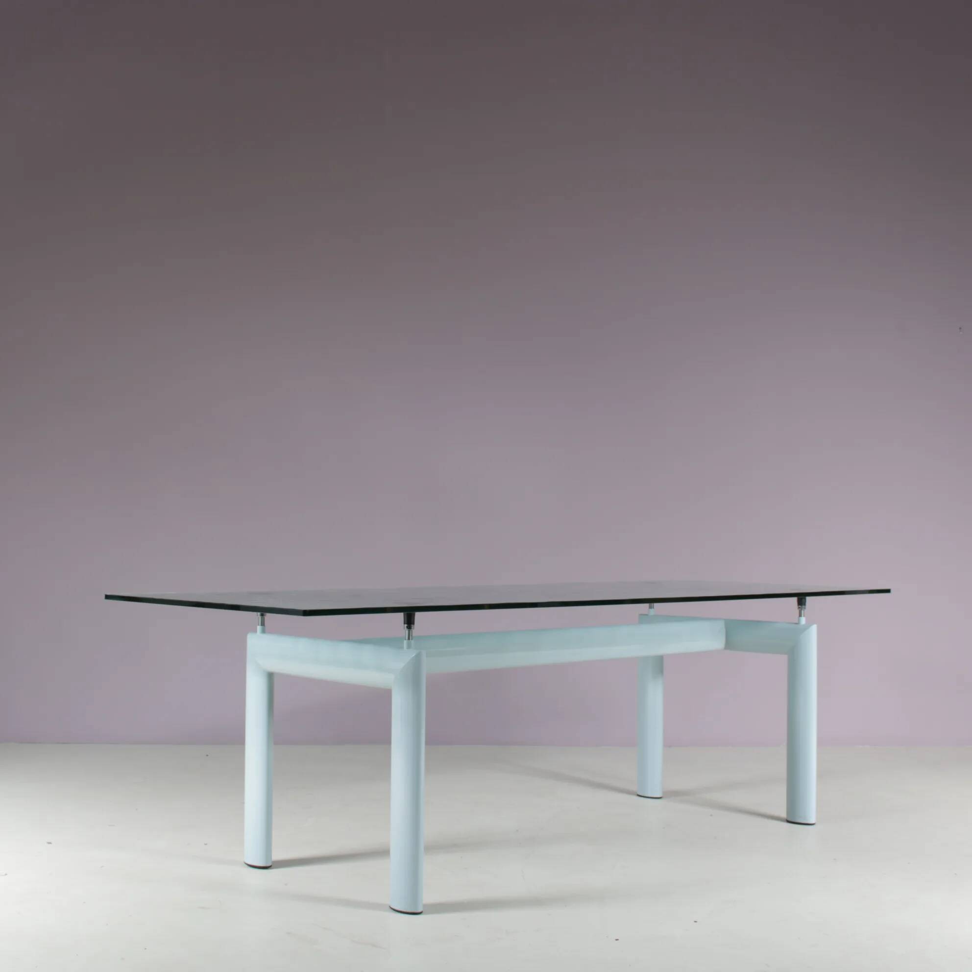 Le Corbusier “LC6” dining table for Cassina, Italy 1980
