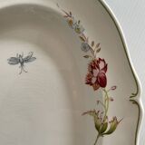 Oval plate in Ceramic of Gien model Montpellier