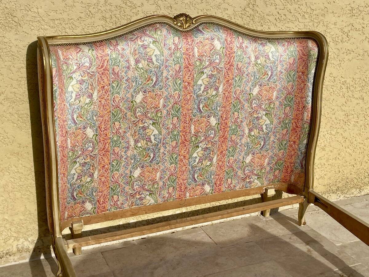 Louis XV Style Lacquered Bed