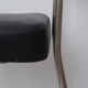 Black skai chair soft back