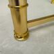 Table basse vintage laiton 1980"