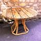 Table pieds bambou