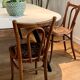 Paire de chaises de bistrot Bauman - Art nouveau