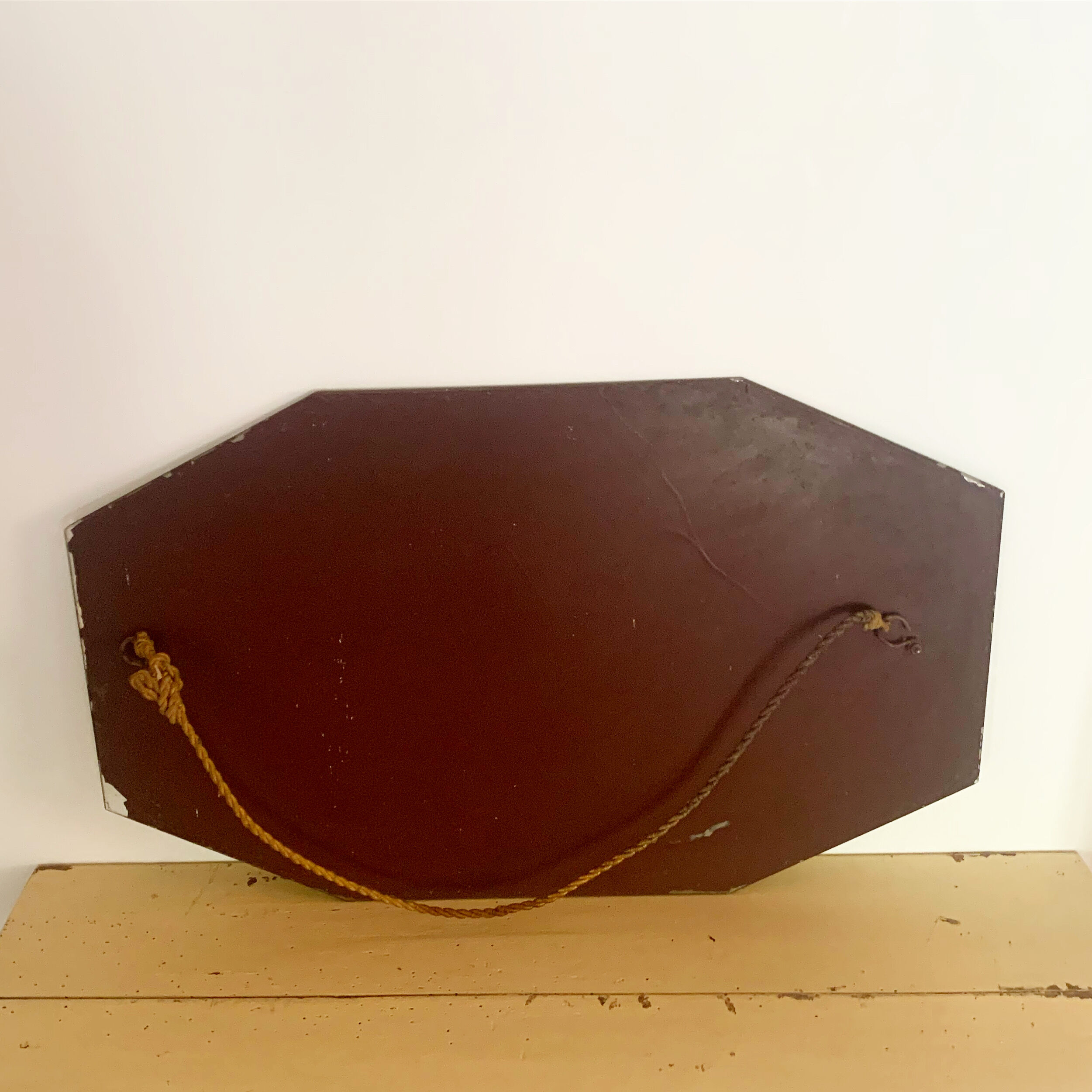 Art Deco beveled mirror  60x36cm