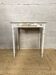 Table d'appoint, bureau patiné