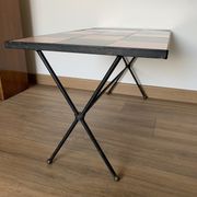 Table basse damier