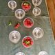 Set of 16 glasses/glasses including 10 large