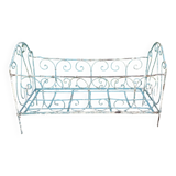Wrought iron bench